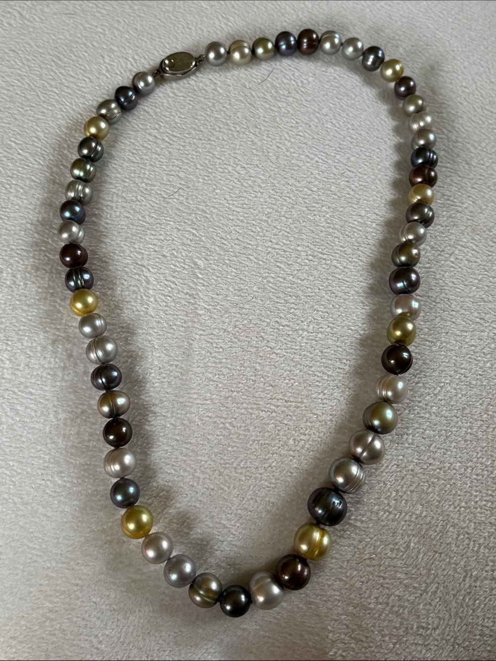 Honora pearls 20” Multicolored Pearl Strand Necklace - Elegant Mixed-Tone Pearls